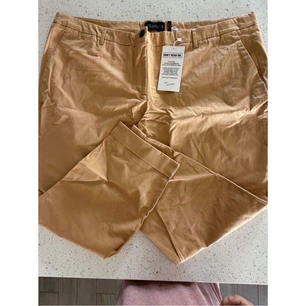 Wildfang Women's Essenial Trousers - Camel Brown 22W